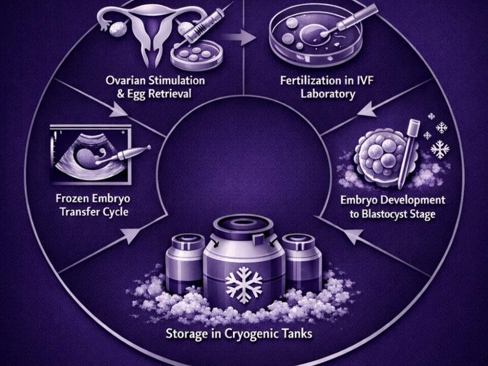 Embryo freezing process explained by Dr. Seema Jain, IVF Specialist In PCMC