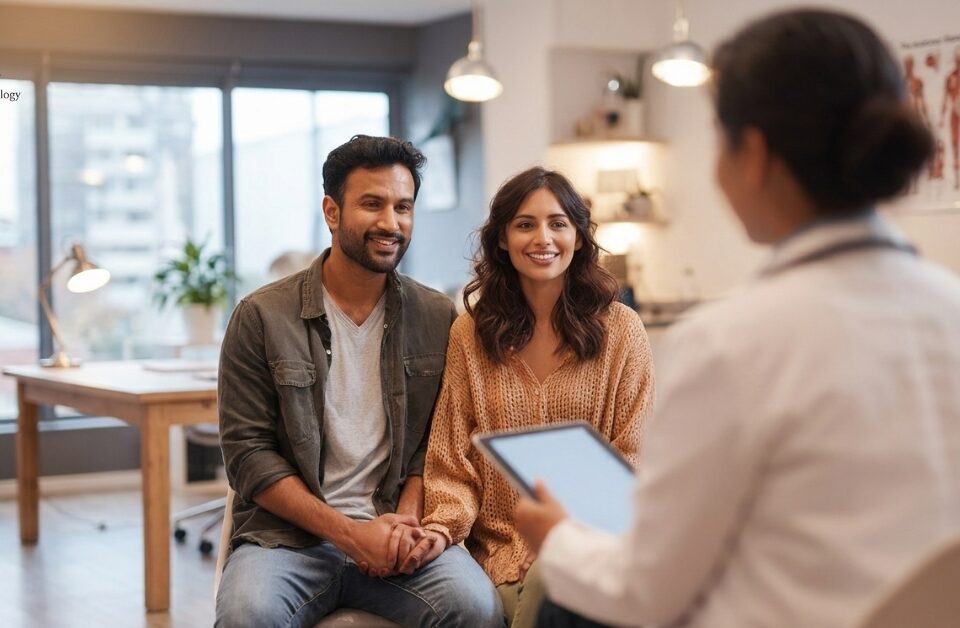 Step by step donor egg IVF process including donor selection fertilization and embryo transfer